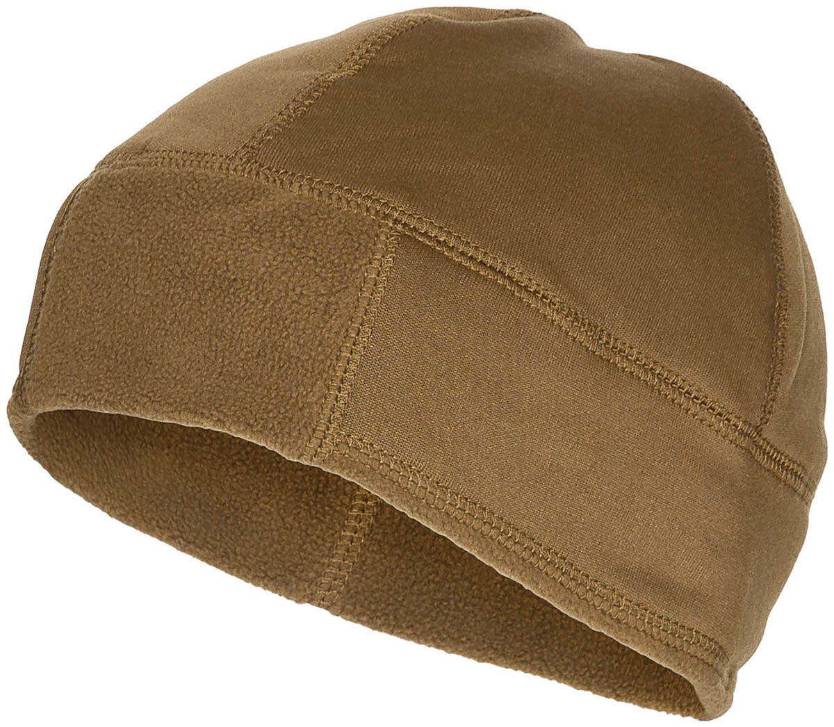 MFH BW fleece hat in coyote tan