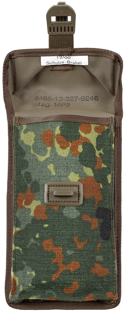Original German Army Magazine Pouch MP2 Flecktarn – Like New