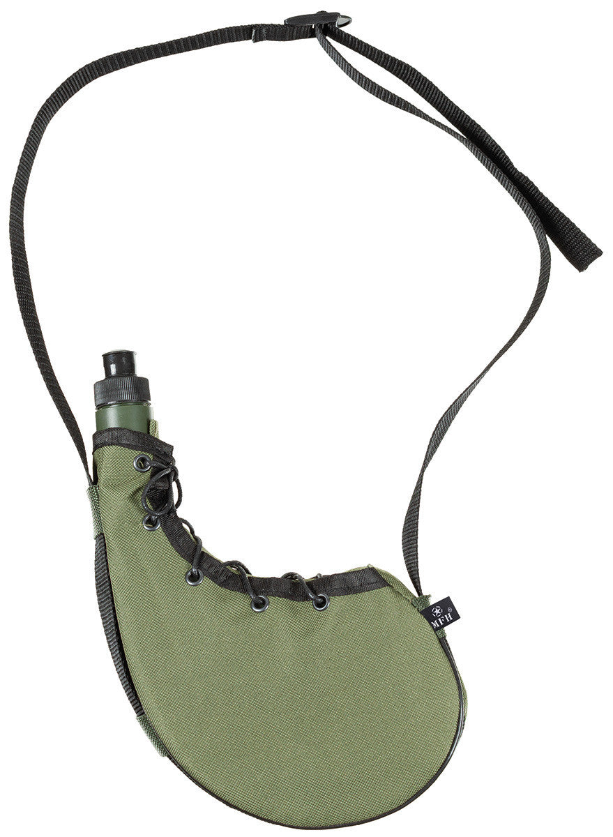 MFH Water Bottle Bota Green Plastic