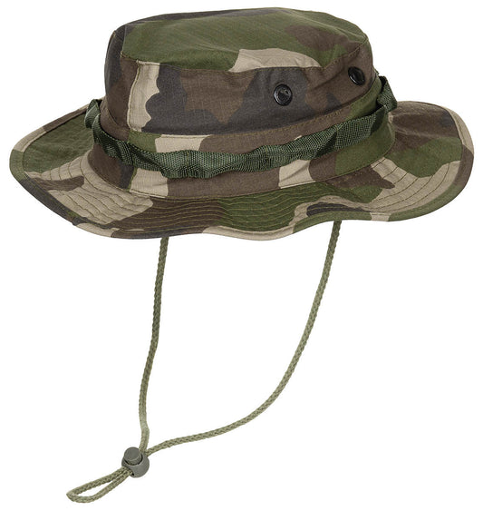 MFH Special Forces Short-Brim Ripstop Camo Army Bush Hat Jungle Military CCE