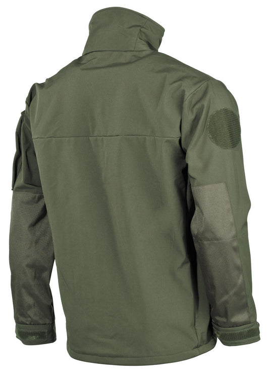 Australia Windproof Waterproof Soft Shell Jacket Men Army Military Combat Green
