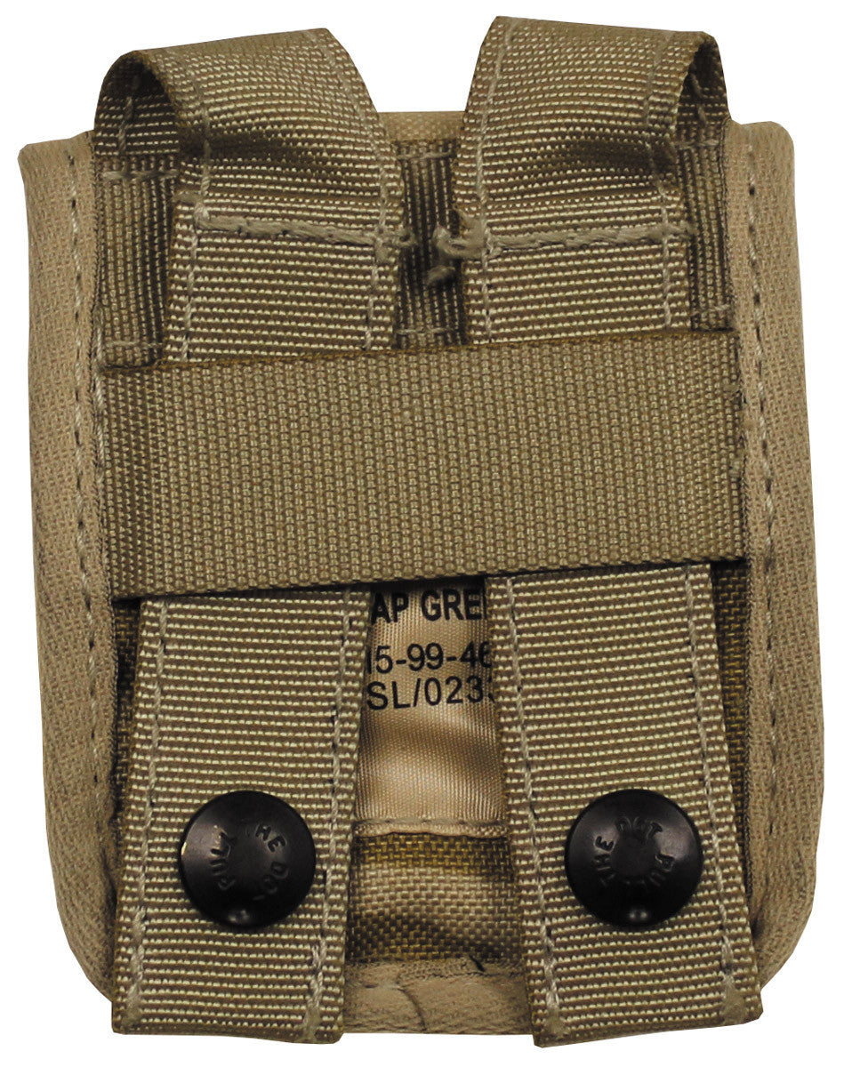 British Original Military Army Pouch AP Grenade MOLLE DPM Desert New