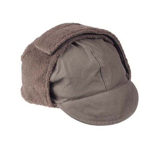 Original German Army Bundeswehr Military Winter Cap OD Green New