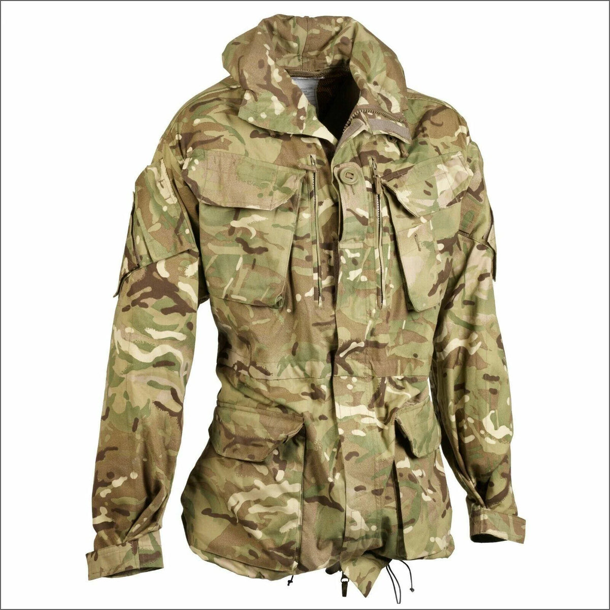Original British Army Jacket Smock Camo Windproof MTP – Used